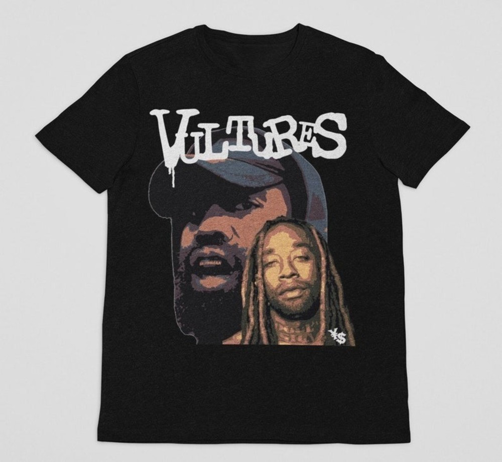 Limited Kanye X Ty Dolla Sign T-shirt Vultures T-shirt Concert T-shirt